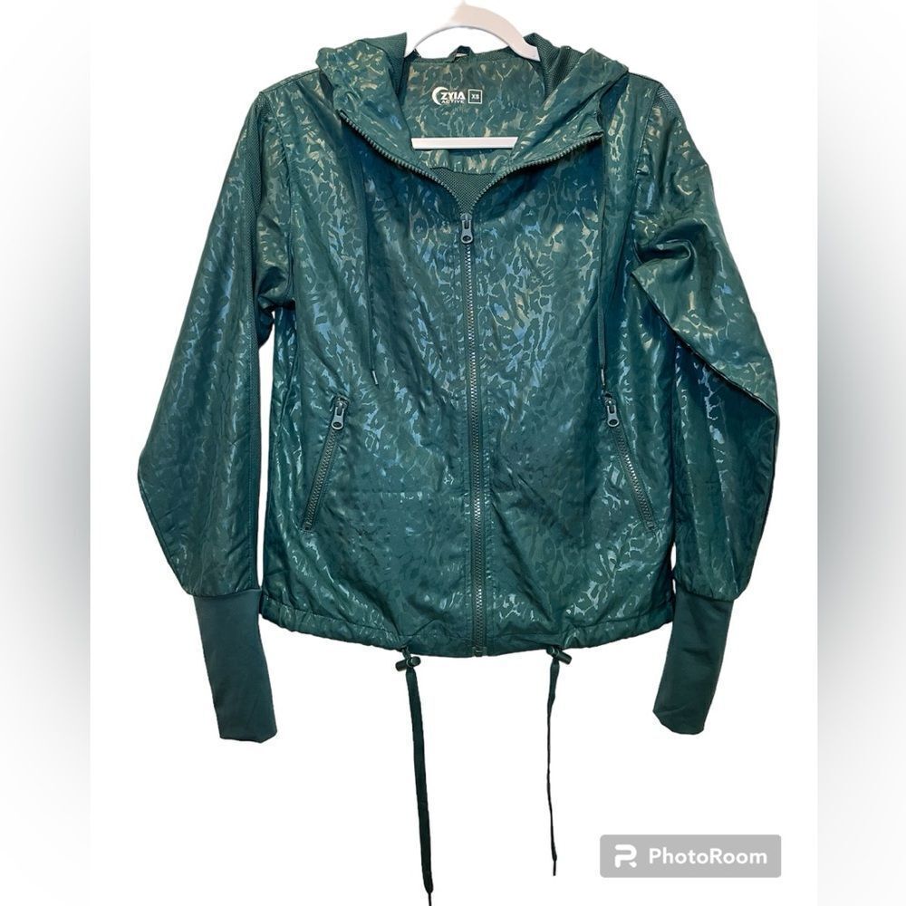 ZYIA ACTIVE Jade Bomber Jacket Size XS